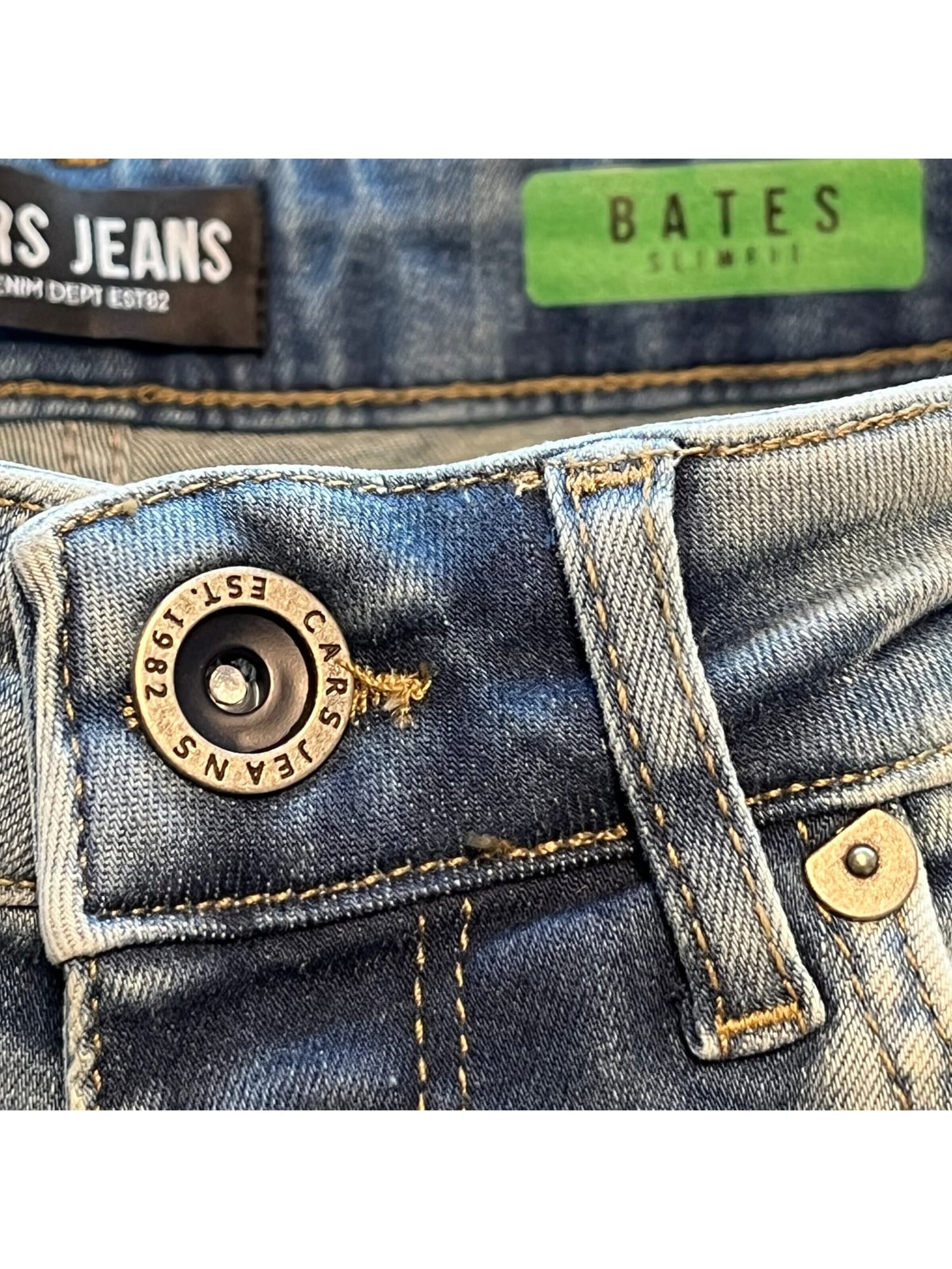 CARS Baggy Jeans 'bates' in Blauw