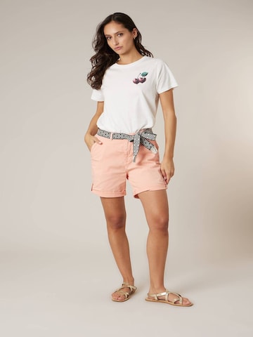 Coupe slim Pantalon Deeluxe en orange