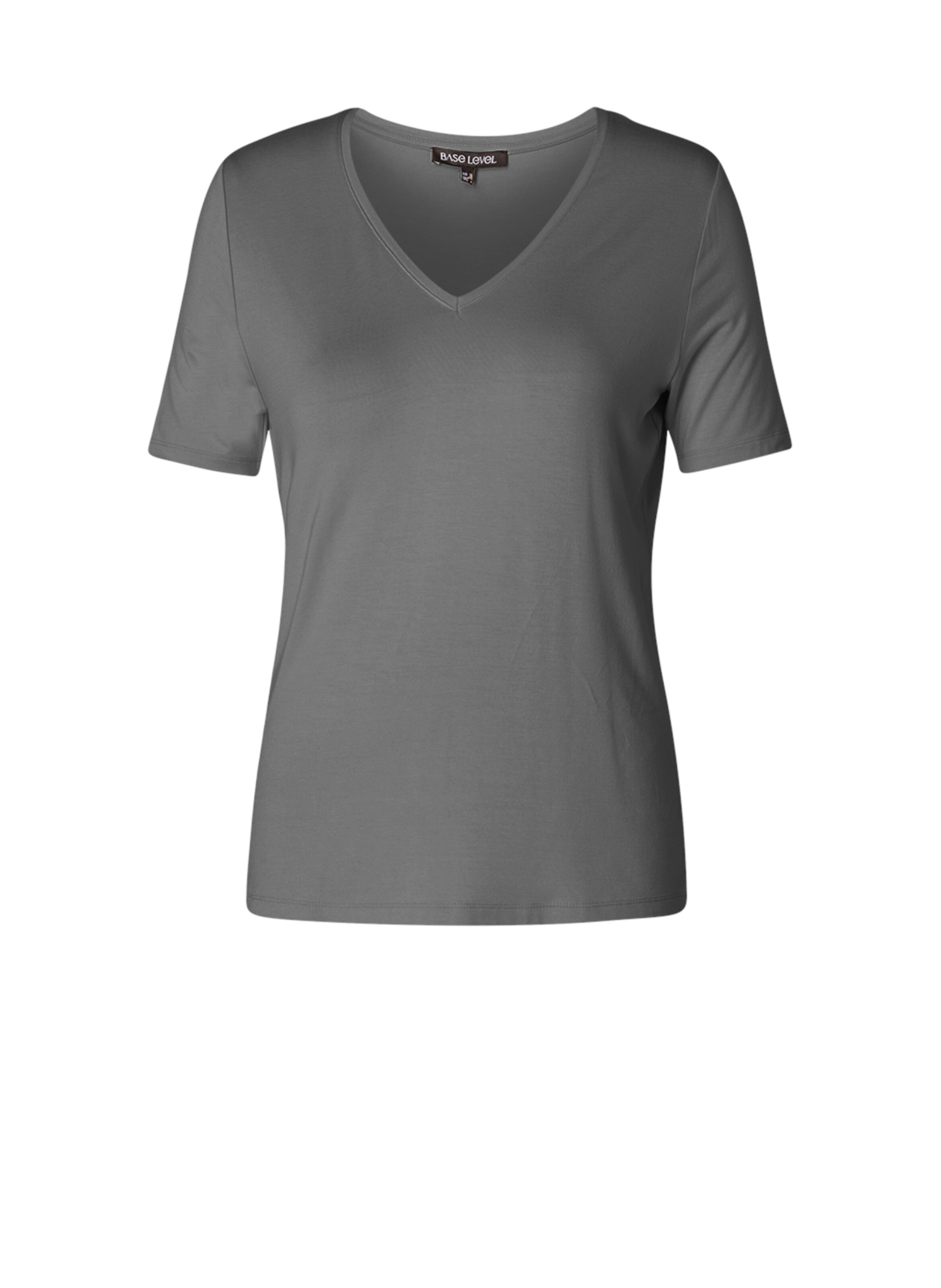 BASE LEVEL Shirt in Grey: front
