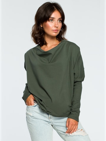 BeWear - Sudadera 'B094' en verde: frente