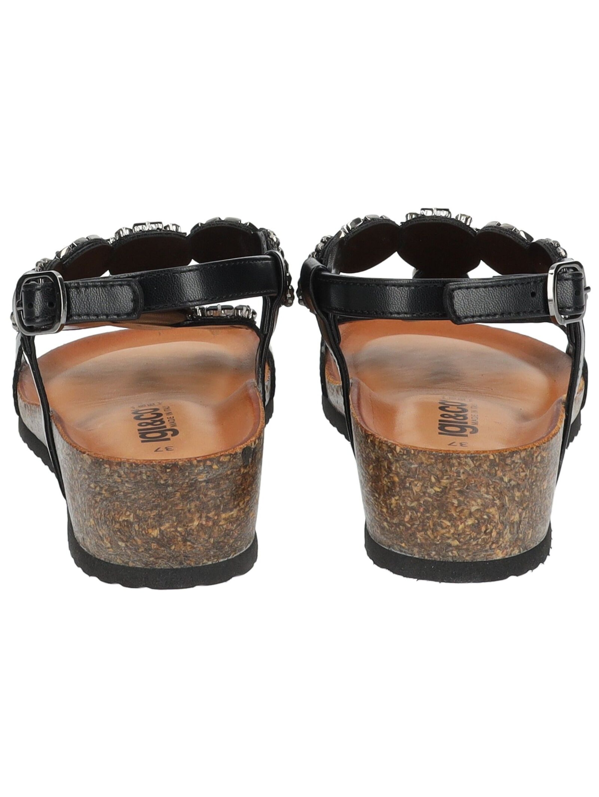 Sandales à lanières IGI&CO en noir