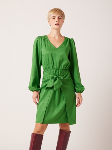 NAF NAF Dress ' Annette ' in Green: front