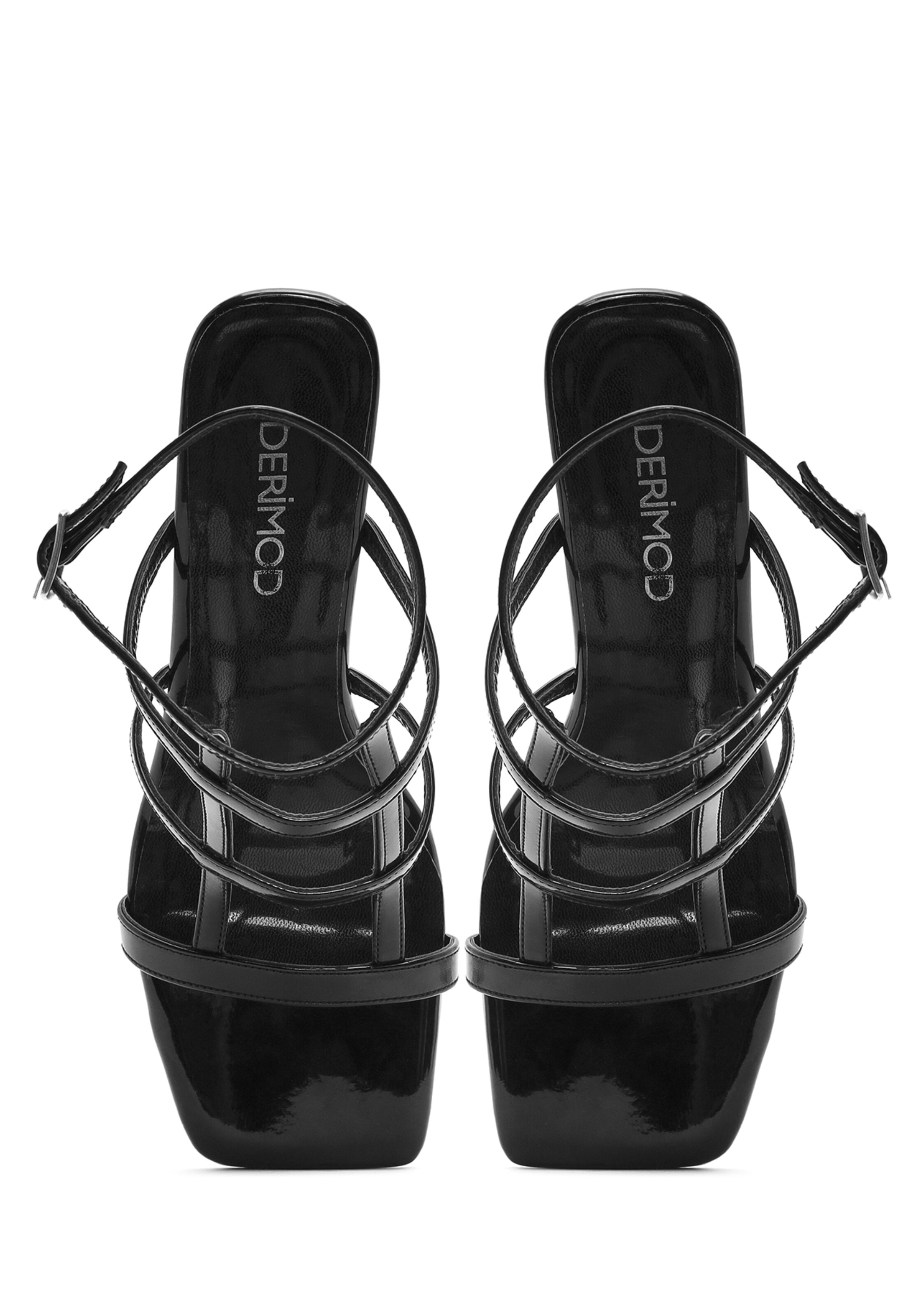 Derimod Sandalen met riem in Zwart