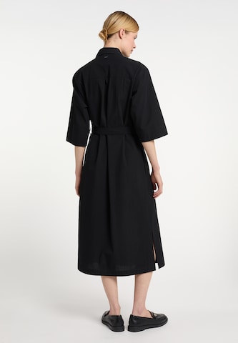 DreiMaster Klassik Shirt Dress in Black