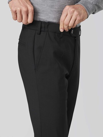 Regular Pantalon Meyer Hosen en noir
