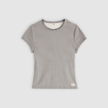 LEVI'S ® Póló 'DRY GOODS SS POINTELLE TEE BLACKS' - vegyes színek: elől