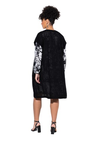 MIAMODA Knit cardigan in Black