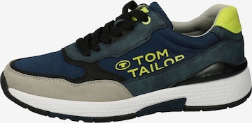 Sneaker bassa di TOM TAILOR in blu: frontale