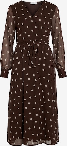 VILA Kleid 'VIFALIA' in Braun: Vorderseite