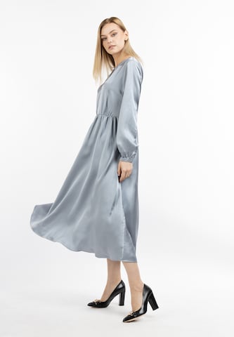 DreiMaster Klassik Kleid in Grau