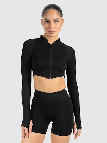 Smilodox Training jacket ' Harly ' in Black: front