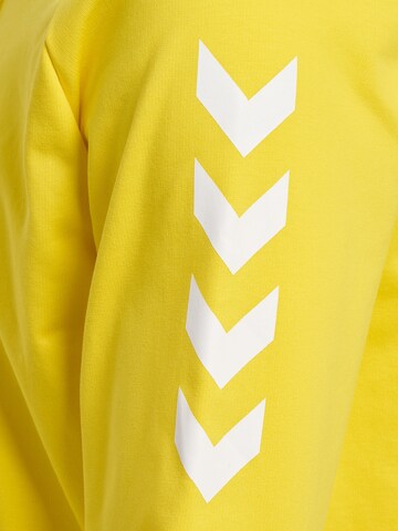 Hummel Sports sweatshirt in Yellow