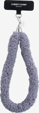 Cheeky Chain Munich Smartphone Case 'Teddy' in Grey: front