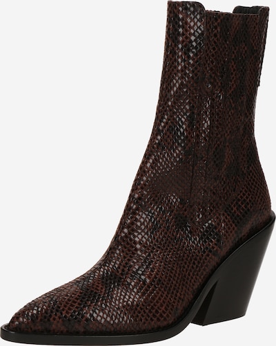 IRO Chelsea boty - tmavě hnědá / černá, Produkt