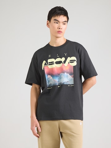 Nike Sportswear Μπλουζάκι 'FLY ABOVE' σε μαύρο: μπροστά