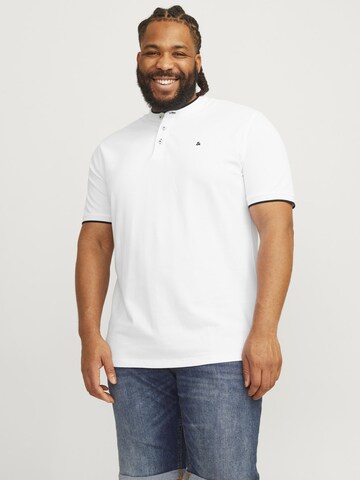 Jack & Jones Plus Shirt in White: front