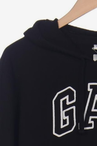 GAP Sweatshirt & Zip-Up Hoodie in L in Black