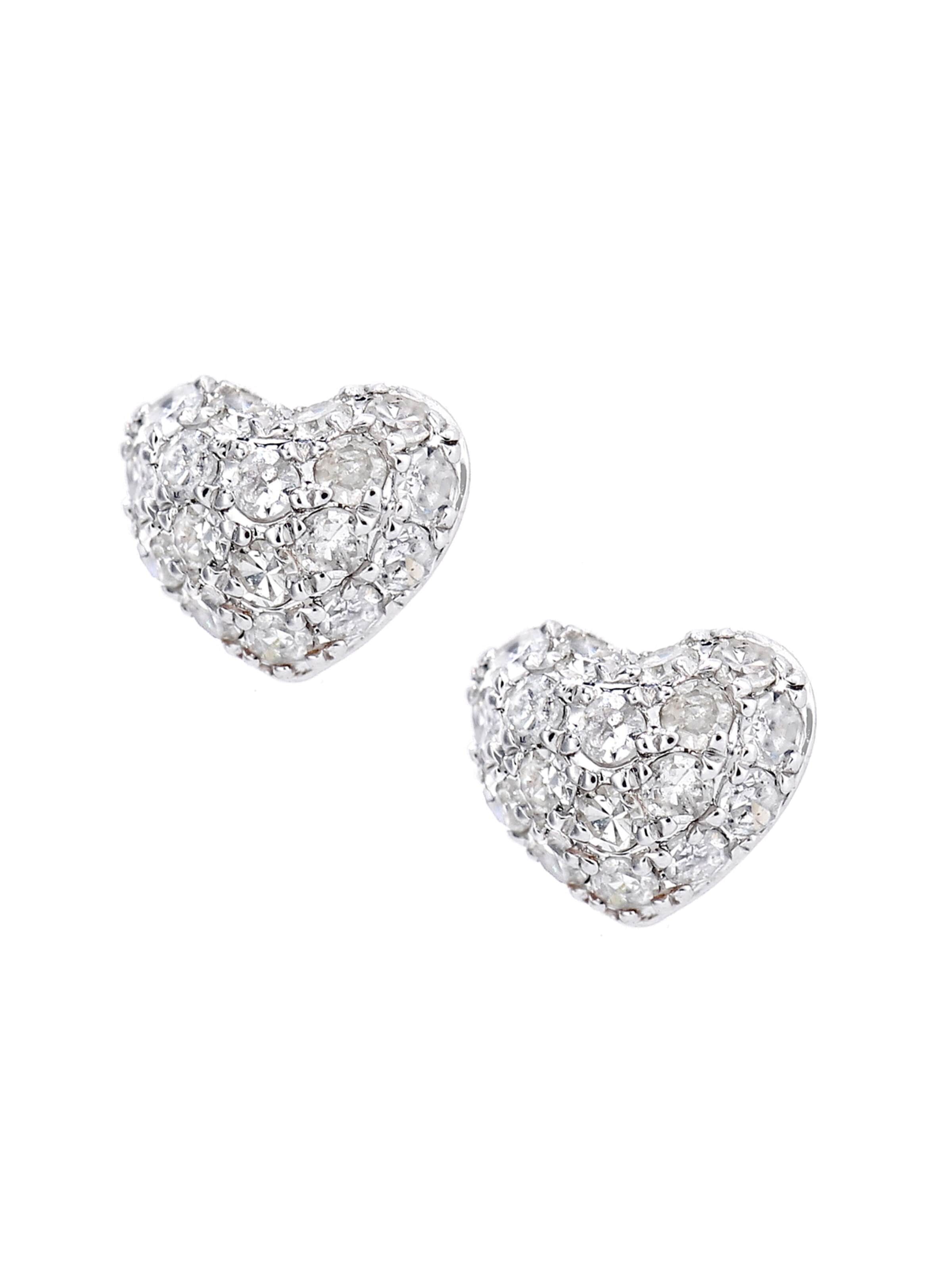 DIAMANT LETERNEL Náušnice – stříbrná: přední strana