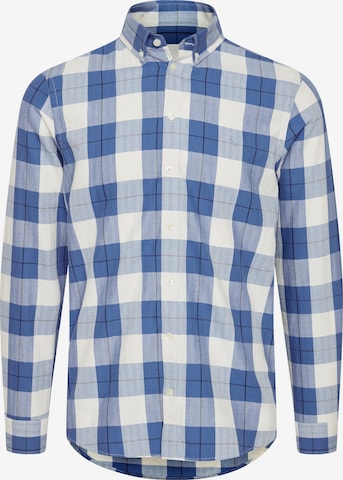 Casual Friday Regular fit Overhemd 'Anton' in Blauw: voorkant