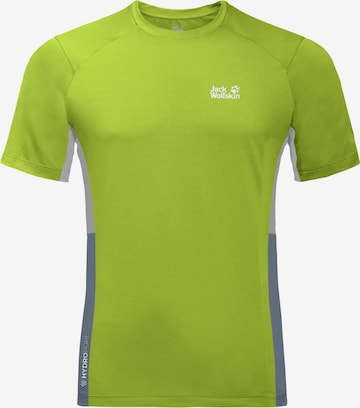 JACK WOLFSKIN Functioneel shirt in Groen: voorkant