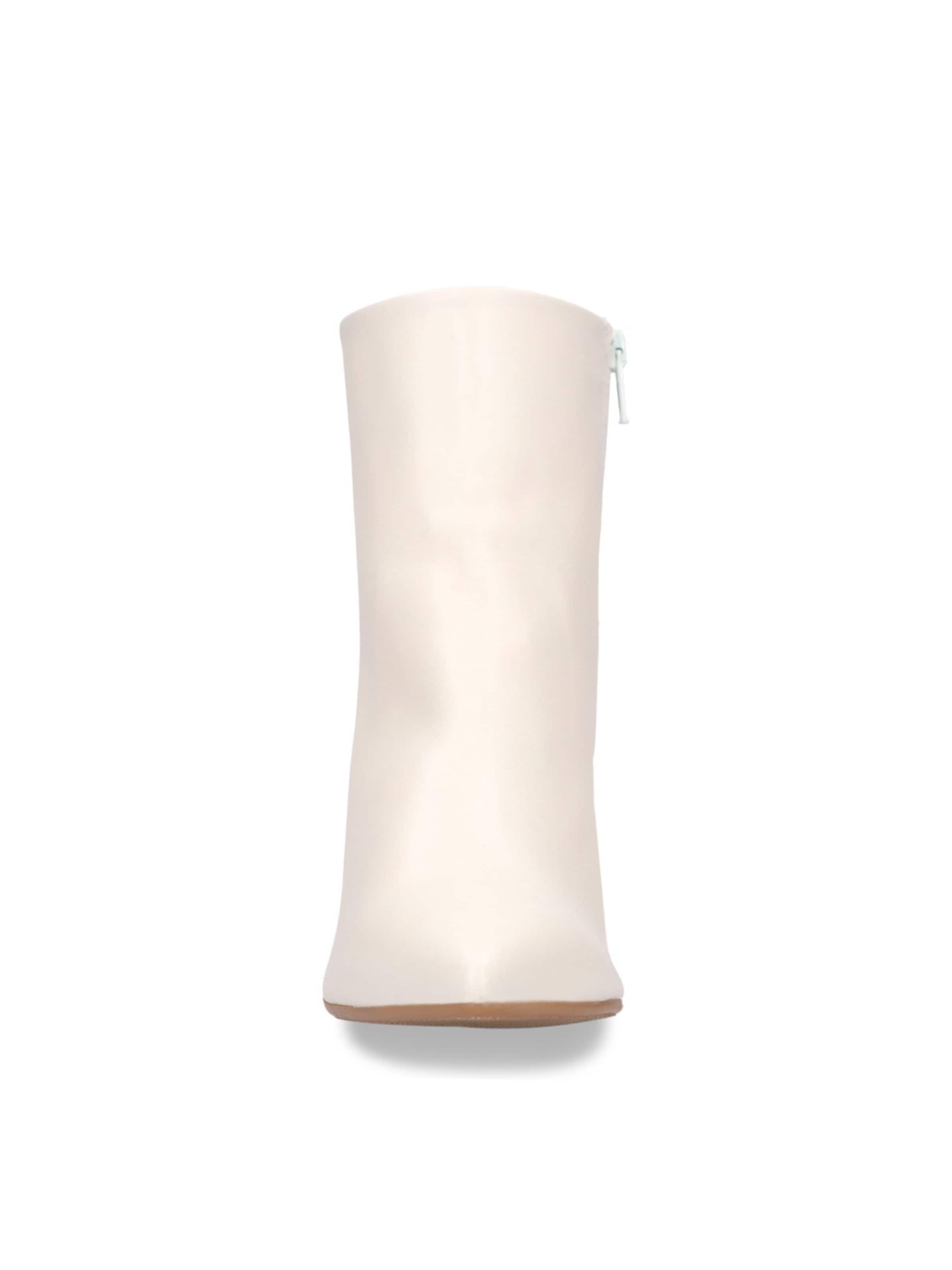 MANFIELD Stiefelette in Weiß
