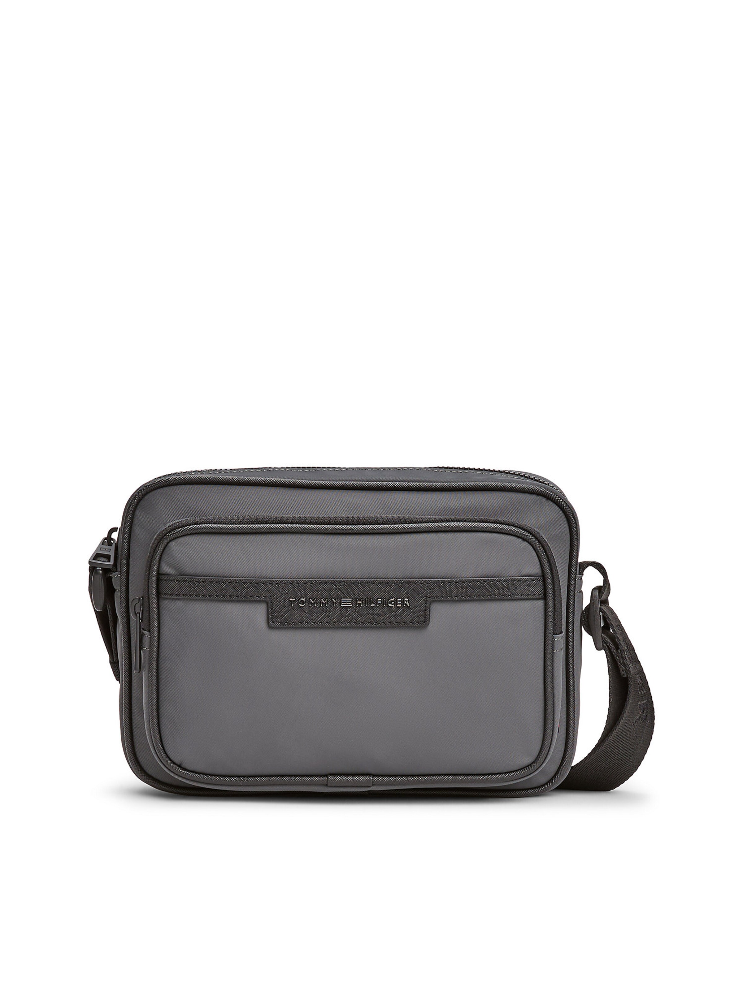 TOMMY HILFIGER Crossbody Bag in Black: front
