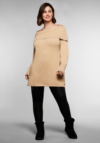 SHEEGO Pullover in Beige