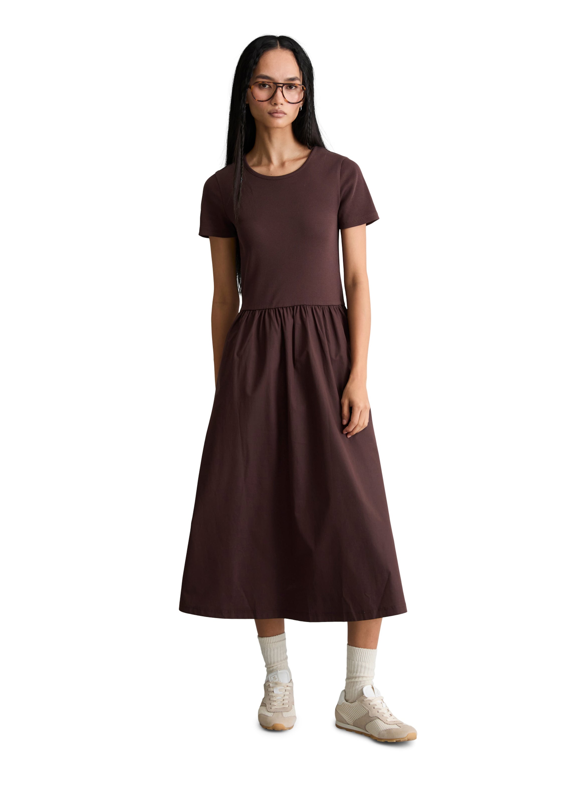 Marc O'Polo DENIM Kleid in Rot: Vorderseite
