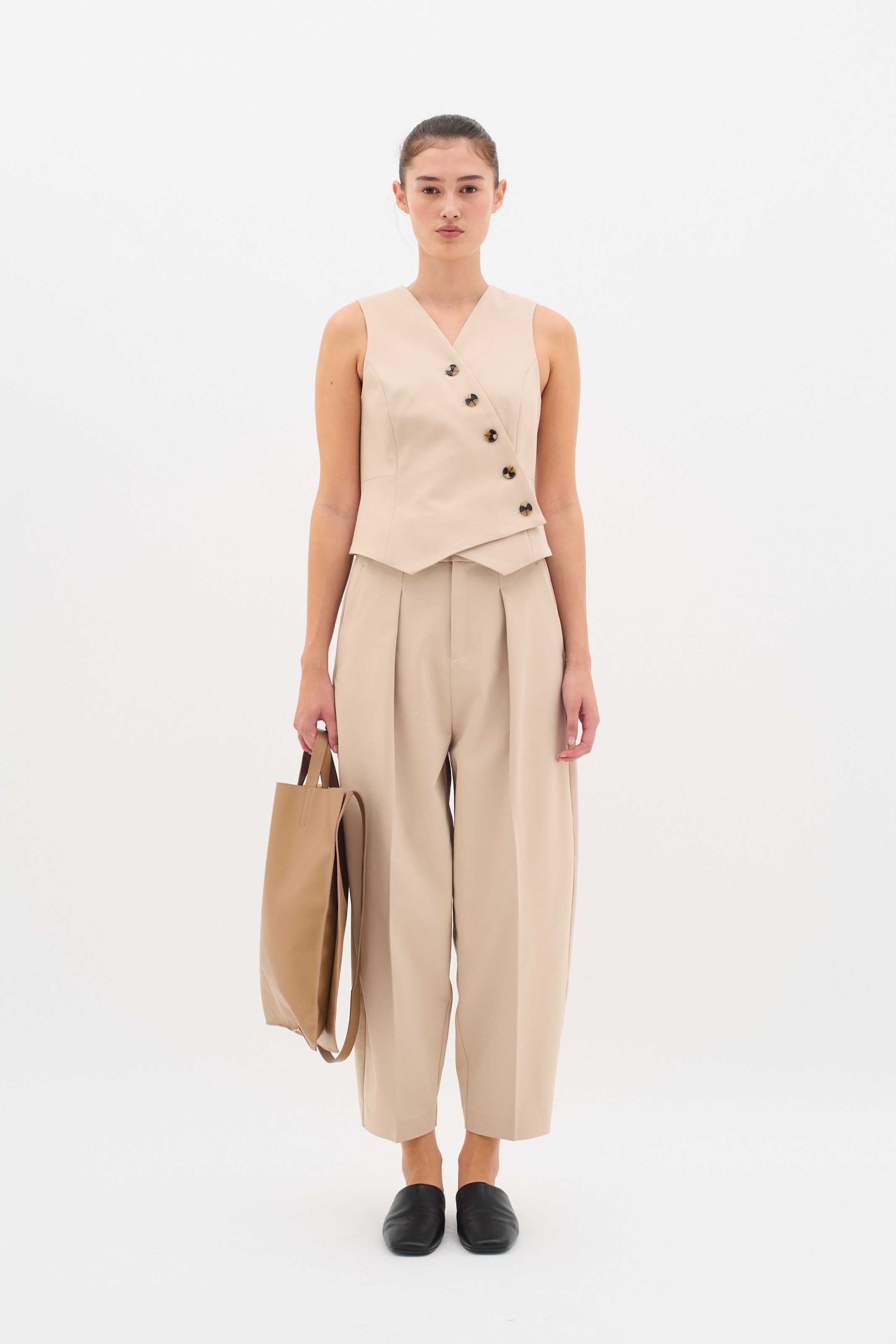InWear Vat Broek 'Zella' in Beige