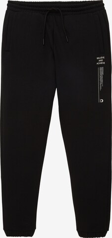 TOM TAILOR DENIM Pants in Black: front