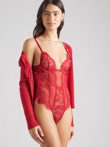 ETAM Боди 'Infini' в Красный: спереди