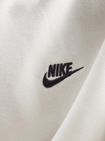 Nike Sportswear Sweatshirt 'Club Fleece' in Beige