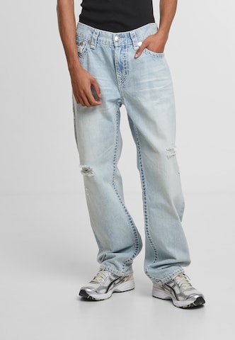 True Religion Wide leg Jeans 'Bobby' in Blue: front