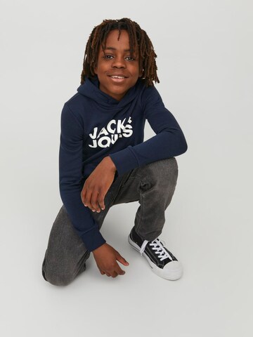 Coupe regular Sweat Jack & Jones Junior en bleu