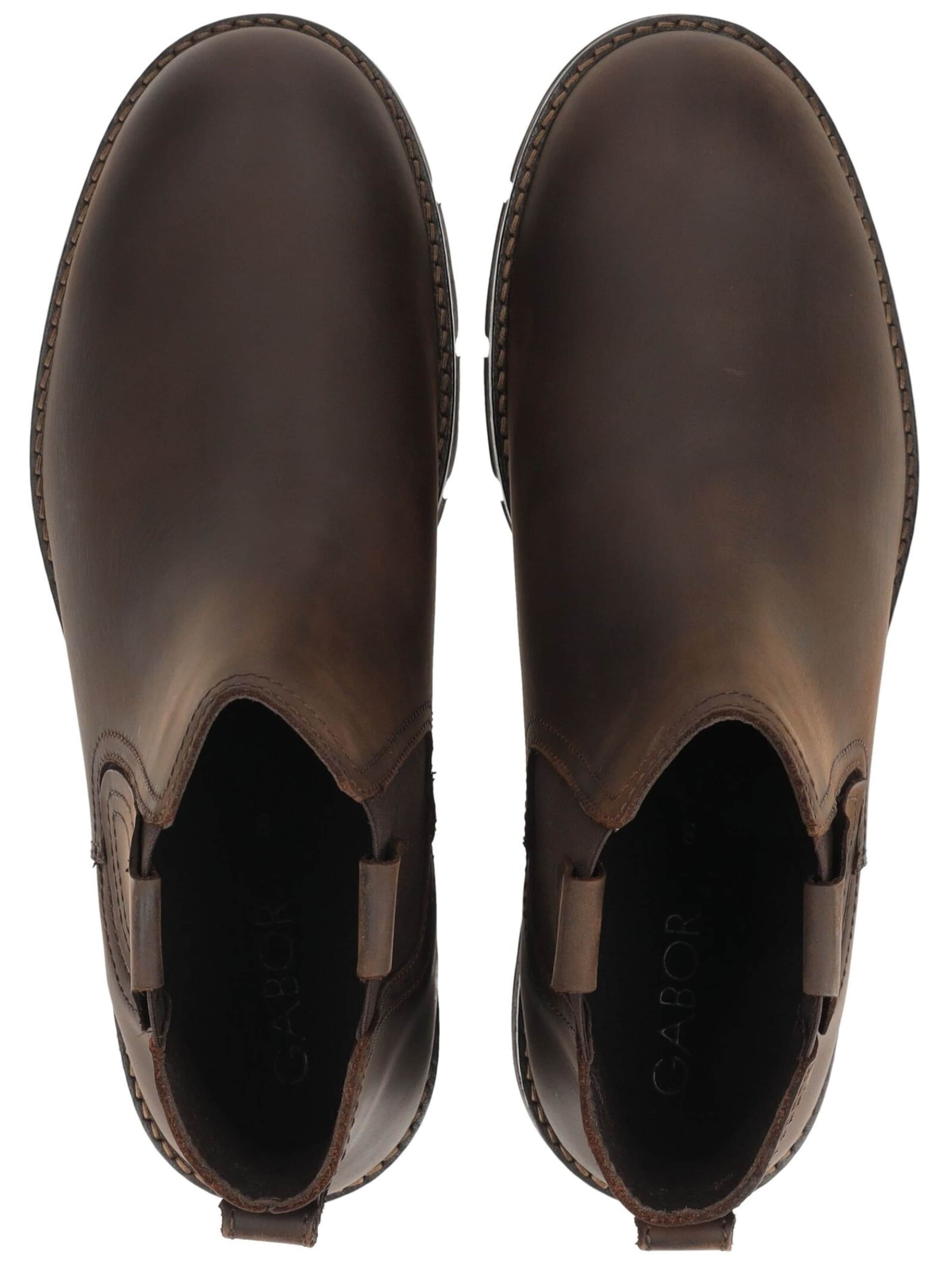 GABOR Chelsea Boots in Braun