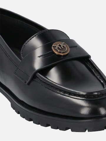 PINKO - Mocasines 'PINKO NORA 07 MOCASSINO CALF LEATHER Scarpe' en negro