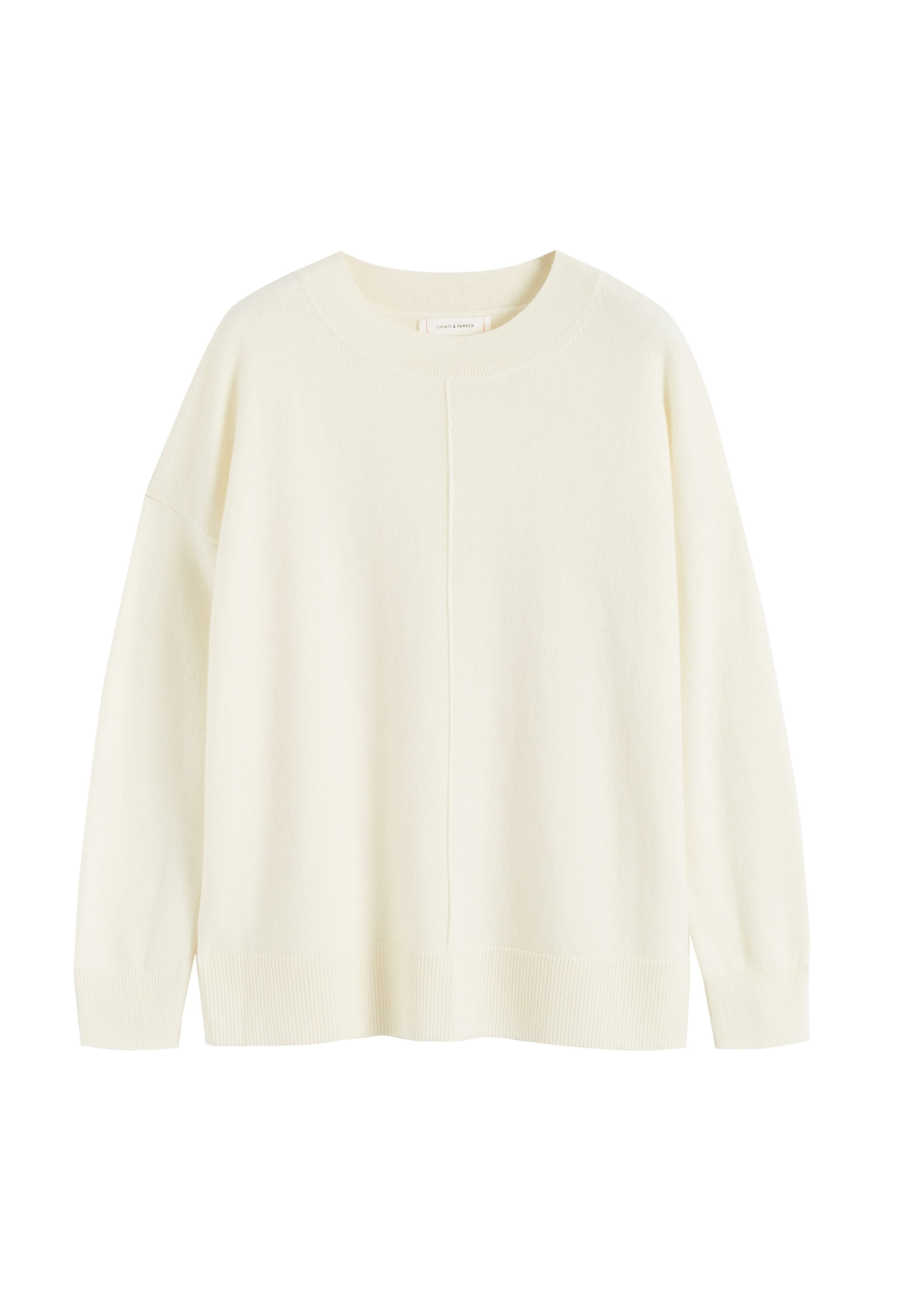 Chinti & Parker Svetr – béžová: přední strana