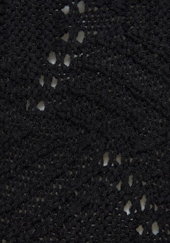 LASCANA Pullover in Schwarz