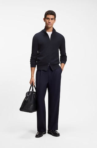 BOSS Strickjacke in Blau