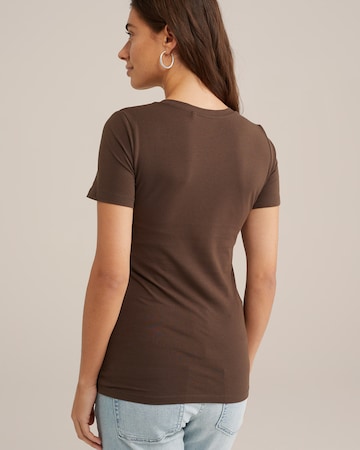 WE Fashion Shirt in Brown
