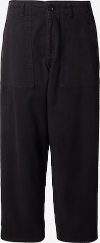 ALPHA INDUSTRIES Lużny krój Spodnie 'Fatigue 1971 HERITAGE' w kolorze czarny: przód