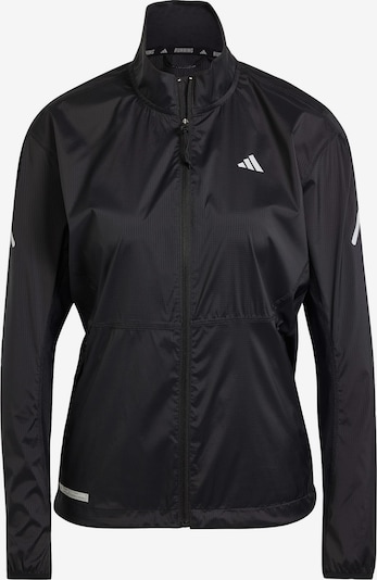 ADIDAS PERFORMANCE Sportska jakna 'Ultimateadidas Allover' u siva / crna / bijela, Pregled proizvoda