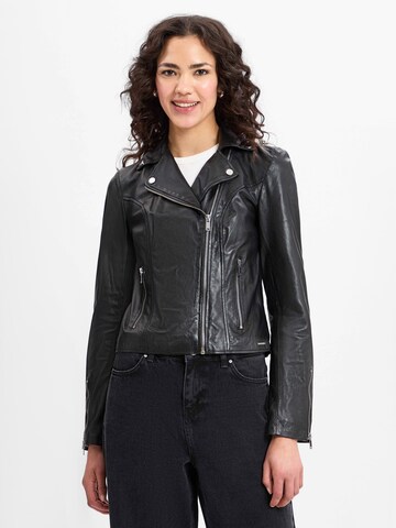 RINO & PELLE Between-Season Jacket in Black: front