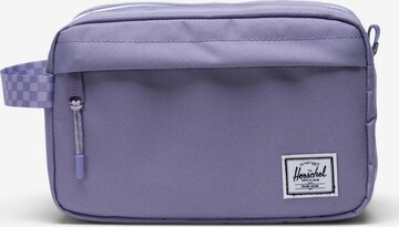 Herschel Toiletry Bag ' Chapter ' in Purple: front