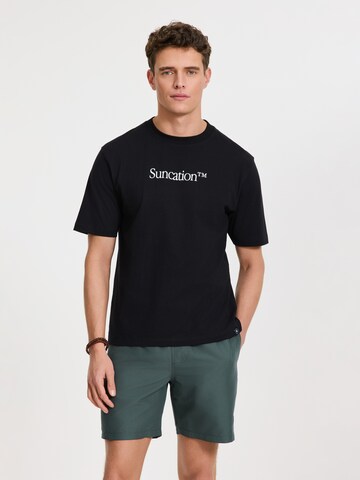 Shiwi Shirt 'Finn Suncation' in Black