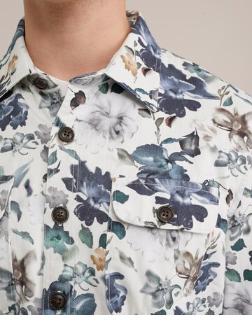 WE Fashion Regular fit Overhemd in Blauw