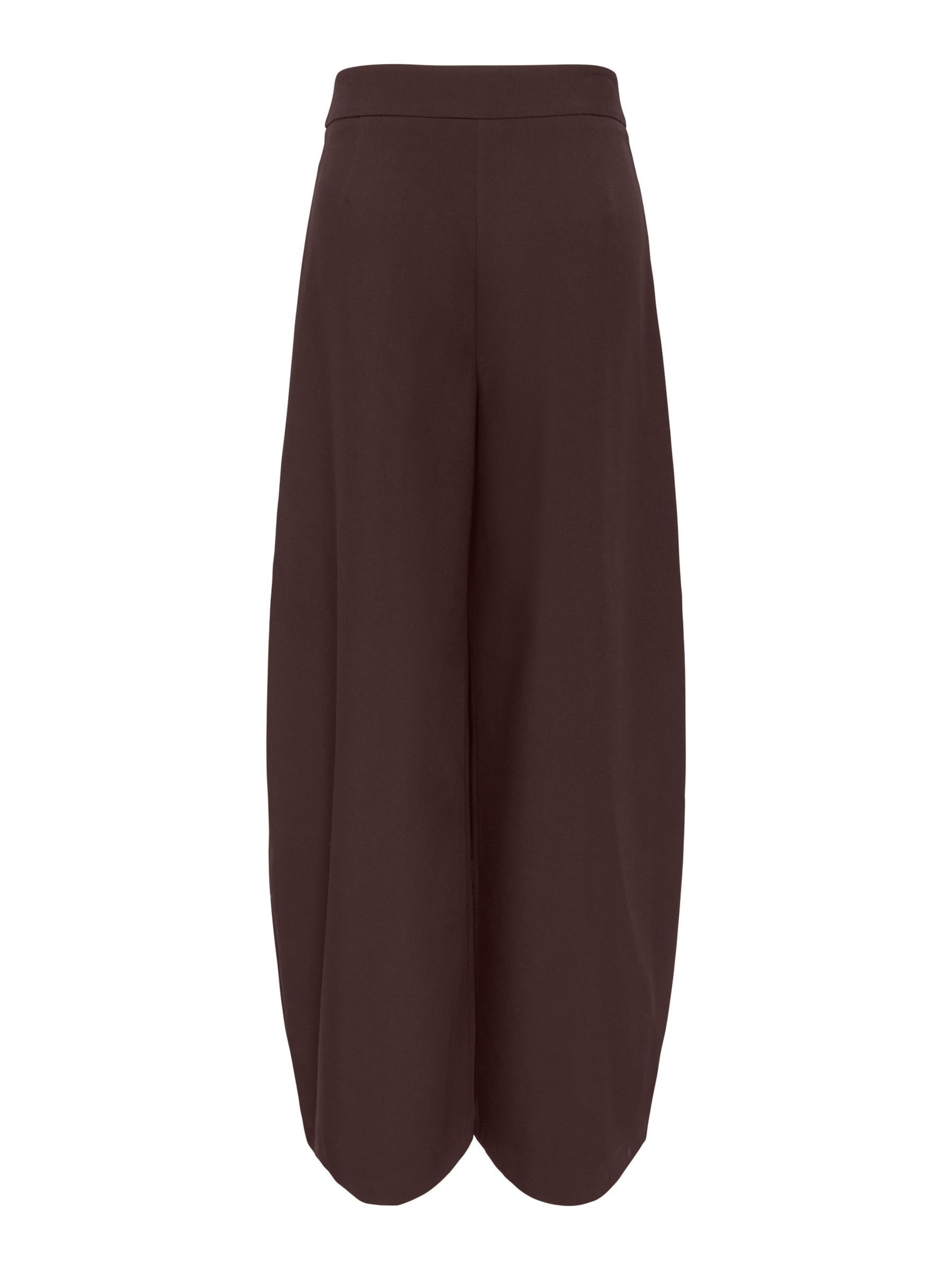 ONLY Vat Pantalon 'ONLYasmine' in Bruin