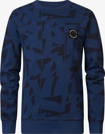 Petrol Industries Sweatshirt 'Solenture' in Blue: front