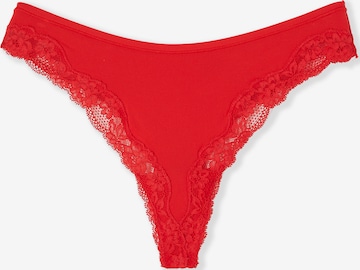 String 'Pure Soft Lace' di ETAM in rosso: frontale