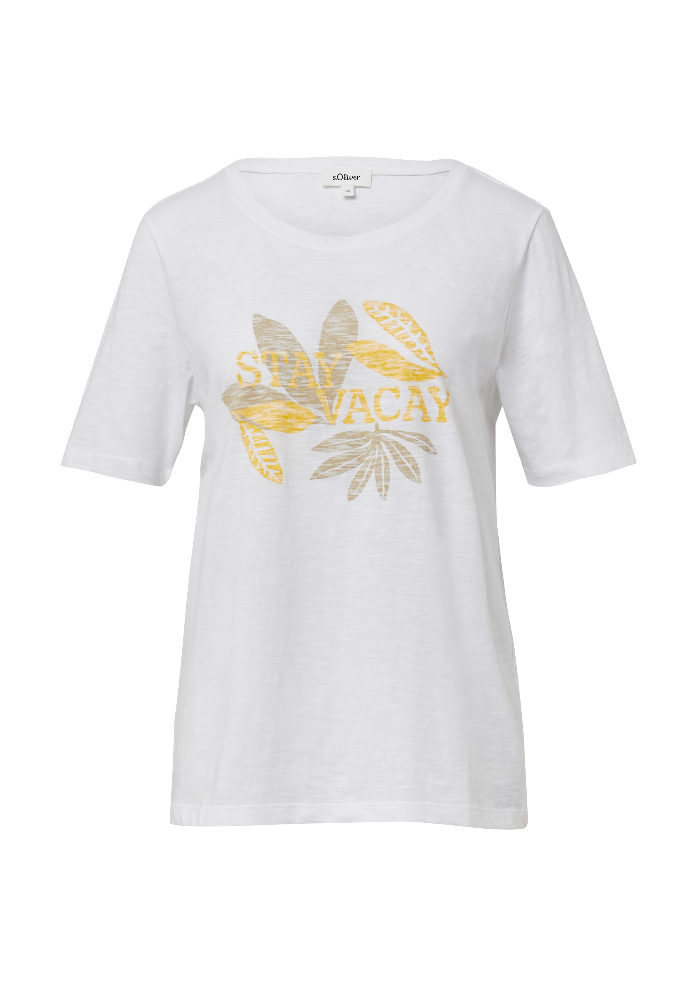 s.Oliver Shirt in White: front